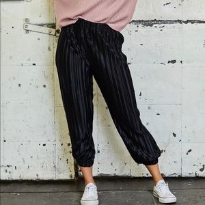 Savage pleated joggers